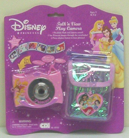 Childrens Toyshop  Toys : Disney Princess - Toys - Disney Princess Talk n View Play Camera with Camera Case