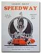 1930 Legion Ascot Speedway Poster Print