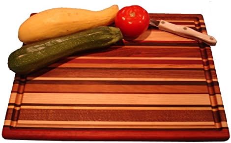 Lucky Stripes Collection Large Cutting Board - Random Hardwoods