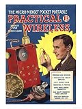 Practical Wireless, Radios DIY Hi-Fi Magazine, UK, 1950 Giclee Poster Print, 12x16