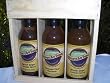 Apricot Ginger Teriyaki Sauce, Zinfandel Meat Marinade, Wasabi Ginger Teriyaki Sauce in Wooden Crate