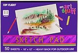 UPC 075755623040 product image for Top Flight My Art Stuff Sketch Pad 50 CT (Pack of 12) | upcitemdb.com
