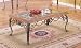 Cozumel Stone Glass Top Coffee Table By Acme Furniture