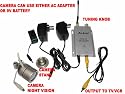 Wireless Color Nanny/ Spy Camera w/ Night Vision Mode