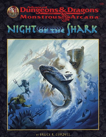 Cover image : Night of the Shark (Monstrous Arcana Series)
