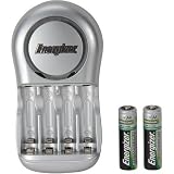 Energizer CHVCWB2 Overnight NiMH AA AAA Charger With 2 2000mAh AA Batteries by Energizer