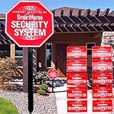 GE Security Yard Sign with Stake and Window Stickers