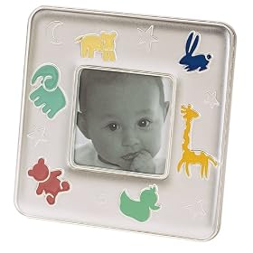Elegant Baby Colorful Enamel Animal Frame