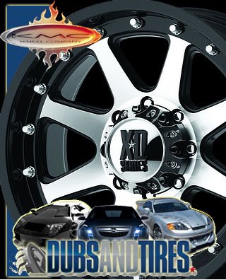 XD Series Addict (Series XD798) Matte Black Machined - 18 x 9 Inch Wheel
