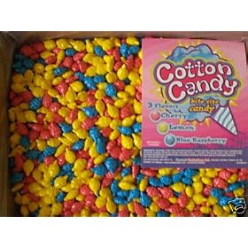 8 Pounds Cotton Candy Coated Candy