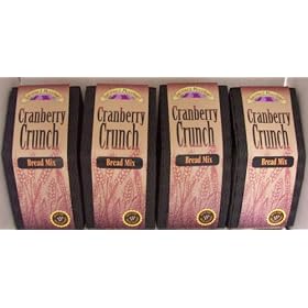 Cranberry Crunch Bread Mix - 4 Boxes by Leonard Mountain