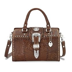 American West Retro Romance Single Compartment Coach Small - Antique Brown