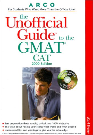 UG/The GMAT CAT W/ CD ROM 2000 (Unofficial Guide to the Gmat Cat)