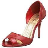Michael Antonio Women's Knox Open Toe Pump,Red,9 M US