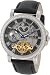 Akribos XXIV Men's AKR452SS Bravura Automatic Dual Time Skeleton Black Dial Watch,Akribos XXIV,AKR452SS,B0043P99V4