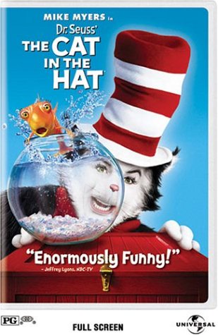 Childrens Toyshop  DVD : Dr. Seuss' The Cat In The Hat (Full Screen Edition)