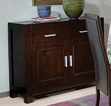Cappuccino Finish Server by Coaster Furniture