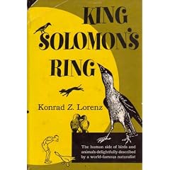 King Solomon's Ring: New Light on Animal Ways