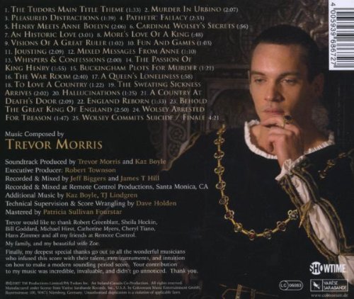 Cover image : The Tudors: Music From The Showtime Original Series