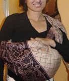 Lite-On-Shoulder Ring-Pouch Hybrid Baby Sling (Celtic Latitudinal)