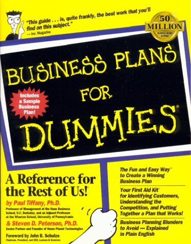 City Travel Guides Discounted  Books : Creating Business Plans for Dummies (For Dummies)