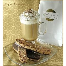 Almond Amaretto Whole Bean Coffee 1/4 lb Smaller Sized