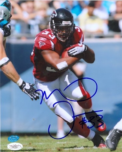 Michael Turner Autographed/Hand Signed 8x10 Photo (Atlanta Falcons) JSA Image #2