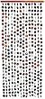 Asli Arts Model BCUCC900 Coconut Shell Curtain