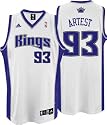 Ron Artest Sacramento Kings White Swingman Adidas NBA Jersey
