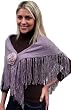 Handmade Cotton Shawl in Misty Lavender (Small size)