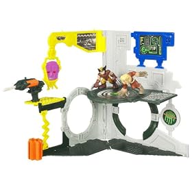 Marvel Super Hero Squad Mini Playset - Danger Room Wolverine and Sabertooth