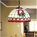 Ohio State Buckeyes NCAA Stained Glass Hanging Ceiling Lamp by The Memory Company