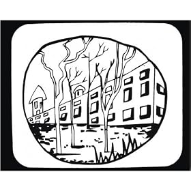 Mouse Pad with black and white, trees, Columbia by SHOPZEUS