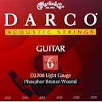 Darco D2200 Phosphor Bronze Acoustic Guitar Strings, Light
