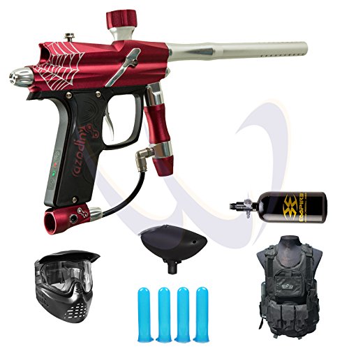 Azodin Blitz EVO Spiderman Paintball Gun SWAT N2 Package Review