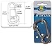 Five Oceans Stainless Steel Asymmetric Snap Hook 4-3/4 inches, Size:12mm FO-1450