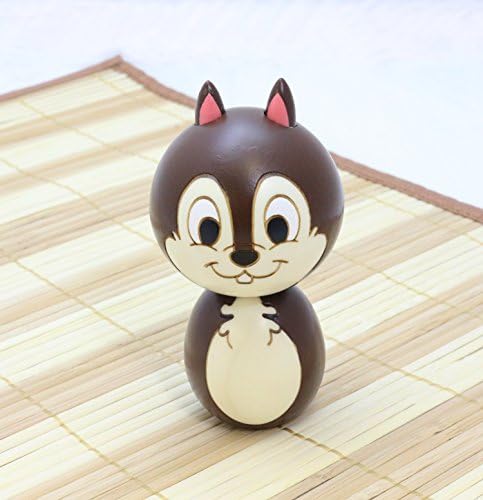 Usaburo x Disney Chip and Dale Sosaku Kokeshi Doll Chip