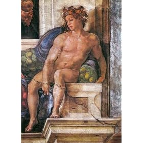 A2 Fine Art Box Canvas 60x42cm Above the Delphic Sybille Michelangelo