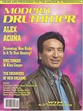 Modern Drummer Magazine (October 1990) (Alex Acuna - Eric Singer of Alice Cooper - The Drummers of New Orleans)