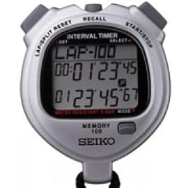 Seiko S057 - 100 Lap Memory Dual Timers
