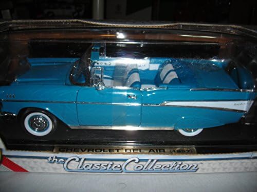 THE CLASSIC COLLECTION COLLECTOR'S SERIES GREEN 1957 CHEVROLET BEL AIR 1:18 DIECAST