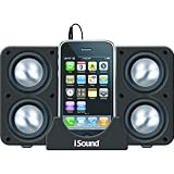 Black Foldable 4X Portable spkr. Sys