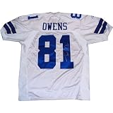 Terrell Owens Autographed/Hand Signed Dallas Cowboys White Jersey