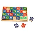 Melissa & Doug Classic Wooden ABC Blocks