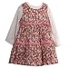 Apparel : Little Girls Fall Clothing Cute FLORAL Long Sleeve Dress RARE EDITIONS Girl 4-6X