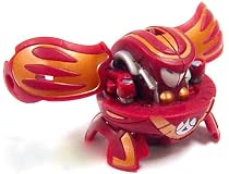 Bakugan Bakupearl B2 Bigger Brawlers LOOSE Pyrus Red MONARUS