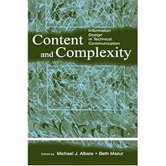 Content and Complexity: Information Design in Technical Communication