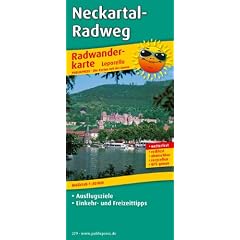 Radwanderkarte Neckartal-Radweg: Mit Ausflugszielen, Einkehr- und Freizeittipps, reissfest, wetterfest, GPS-genau. 1:50000: Radwanderkarte ... reissfest, wetterfest, recycelbar GPS-genau