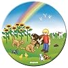 Playmobil Bauernhof flacher Teller mit breitem Rand