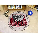 University of Alabama Soccer Ball Rug- 29 Round